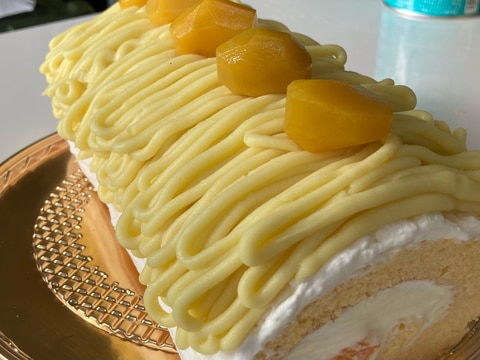 さつまいもと栗の甘露煮で♪モンブランクリーム